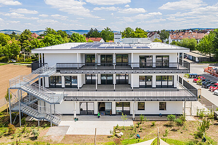 [Translate to Deutsch (CH):] Energetisch nachhaltiges Kitagebäude | ALHO Modulbau