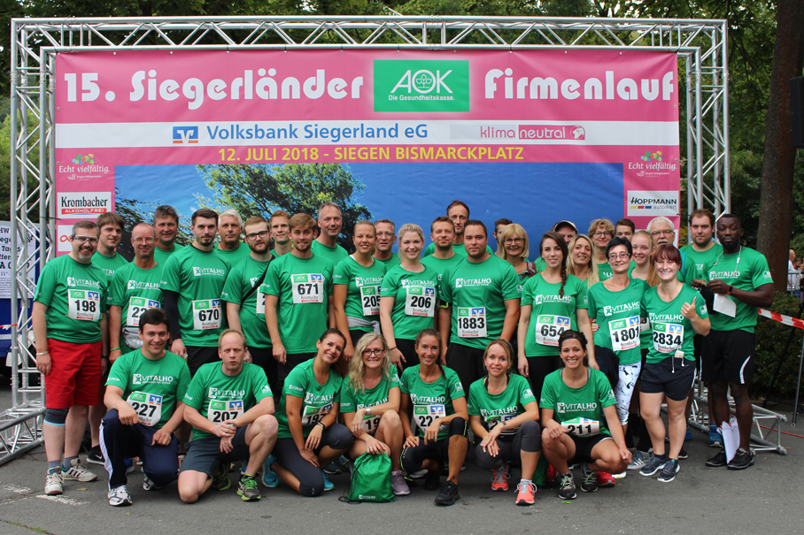 Vitalho, Siegen, ALHO, Siegerlännder Firmenlauf, ALHO Team